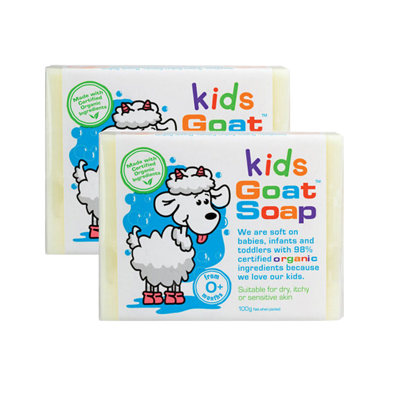 GOAT天然山羊奶皂 羊奶皂干燥敏感肌肤婴儿儿童专用款100g*2块