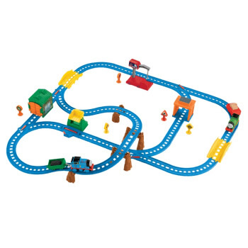 托马斯(Thomas ＆ Friends ) 电动轨道模型玩具 托马斯之多多岛百变轨道礼盒套装 CGW29
