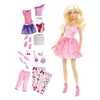 芭比Barbie 芭比设计搭配礼盒 Y7503