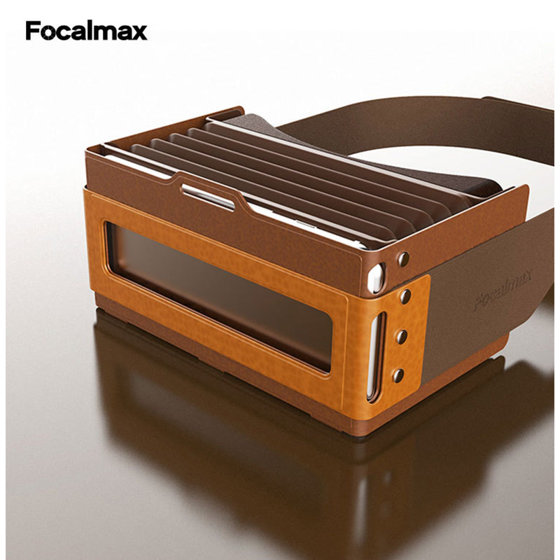 Focalmax手风琴VR菲涅尔镜片折叠款轻便3d虚拟现实智能眼镜头戴式