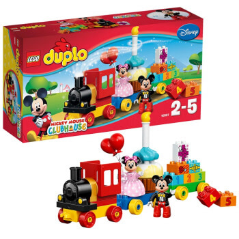 乐高(LEGO)积木 得宝DUPLO米奇和米妮的生日派对2-5岁 10597 儿童玩具 男孩女孩生日礼物 大颗粒