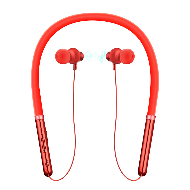 i71正版定制中国好声音 磁吸挂颈运动蓝牙耳机V5.0 CSR真立体
