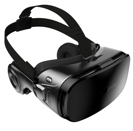 蓝神 自带耳机的VR眼镜 来电接听G300VR3D眼镜虚拟现实3D全景影院