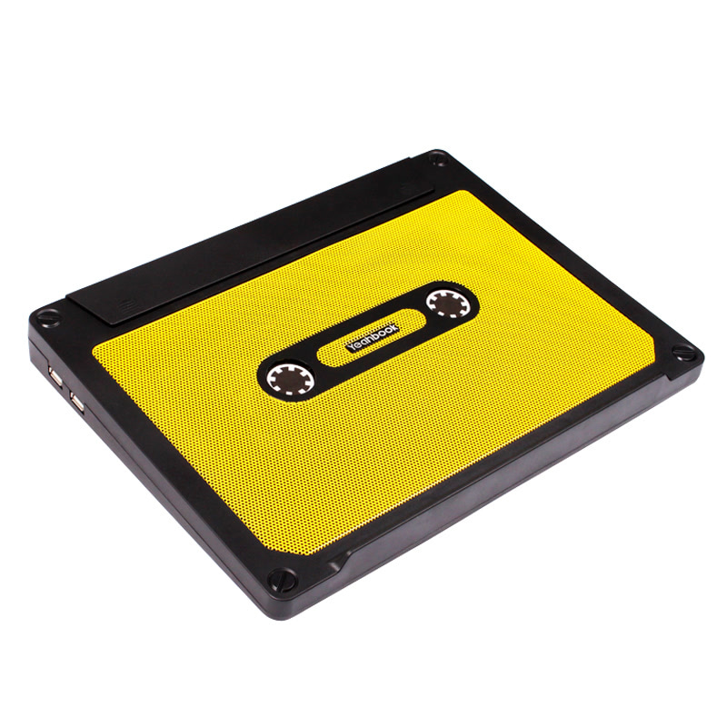 酷奇cooskin80年代儿时记忆卡带式笔记本散热器